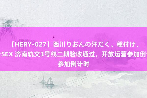 【HERY-027】西川りおんの汗だく、種付け、ガチSEX 济南轨交3号线二期验收通过，开放运营参加倒计时