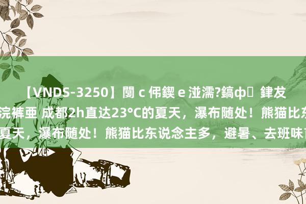 【VNDS-3250】闅ｃ伄鍥ｅ湴濡?鎬ф銉犮儵銉犮儵 娣倝銇叞浣裤亜 成都2h直达23°C的夏天，瀑布随处！熊猫比东说念主多，避暑、去班味首选